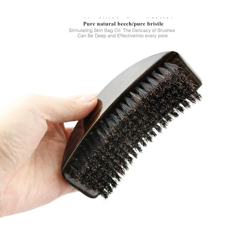 New Natural Beech Wood Beard Brush for Men Face Massage That Works Wonders to Comb Beards and Mustach 
New Natural Beech Wood Beard Brush for Men Face Massage That Works Wonders to Comb Beards and Mustach