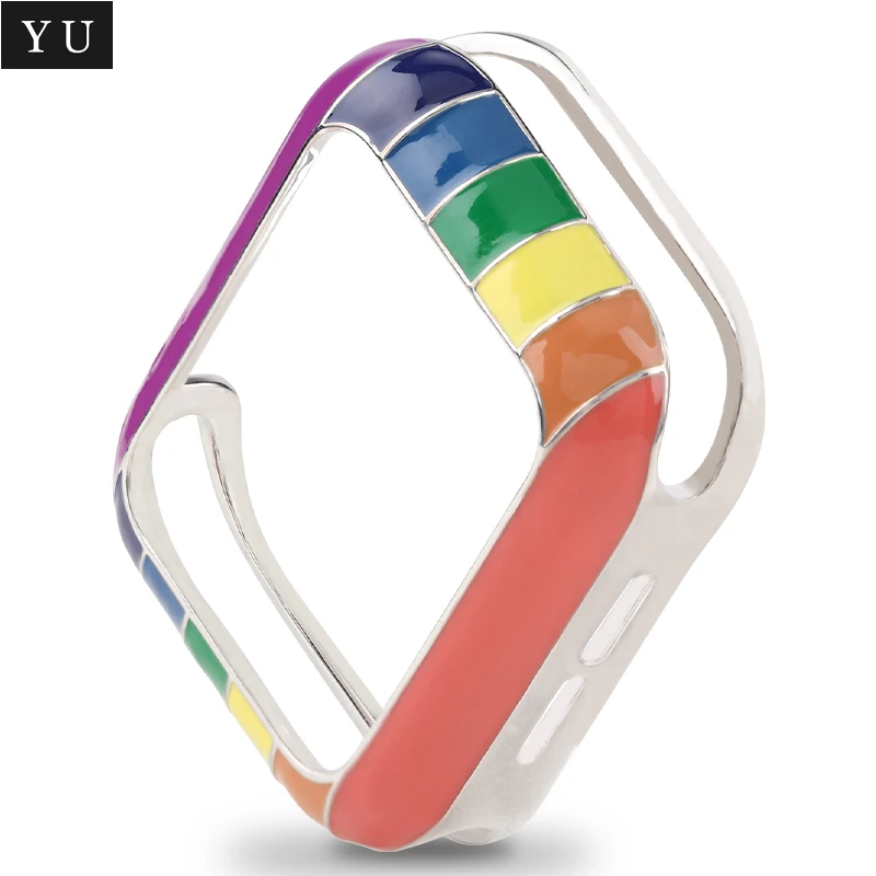 Новый Радужный медный чехол для Apple watch band, защитный чехол для Apple watch SE 6 5 4 3 2 band iwatch 44 мм 40 мм 42 мм 38 мм
Новый Радужный медный чехол для Apple watch band, защитный чехол для Apple watch SE 6 5 4 3 2 band iwatch 44 мм 40 мм 42 мм 38 мм