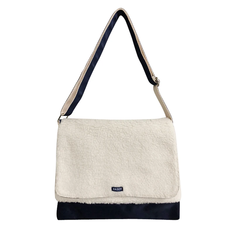 Women Lamb Plush Shoulder Bag Large Capacity Winter Ladies Messenger Bags Girls Student Travel Casual Tote Handbags Bolso Mujer
Women Lamb Plush Shoulder Bag Large Capacity Winter Ladies Messenger Bags Girls Student Travel Casual Tote Handbags Bolso Mujer