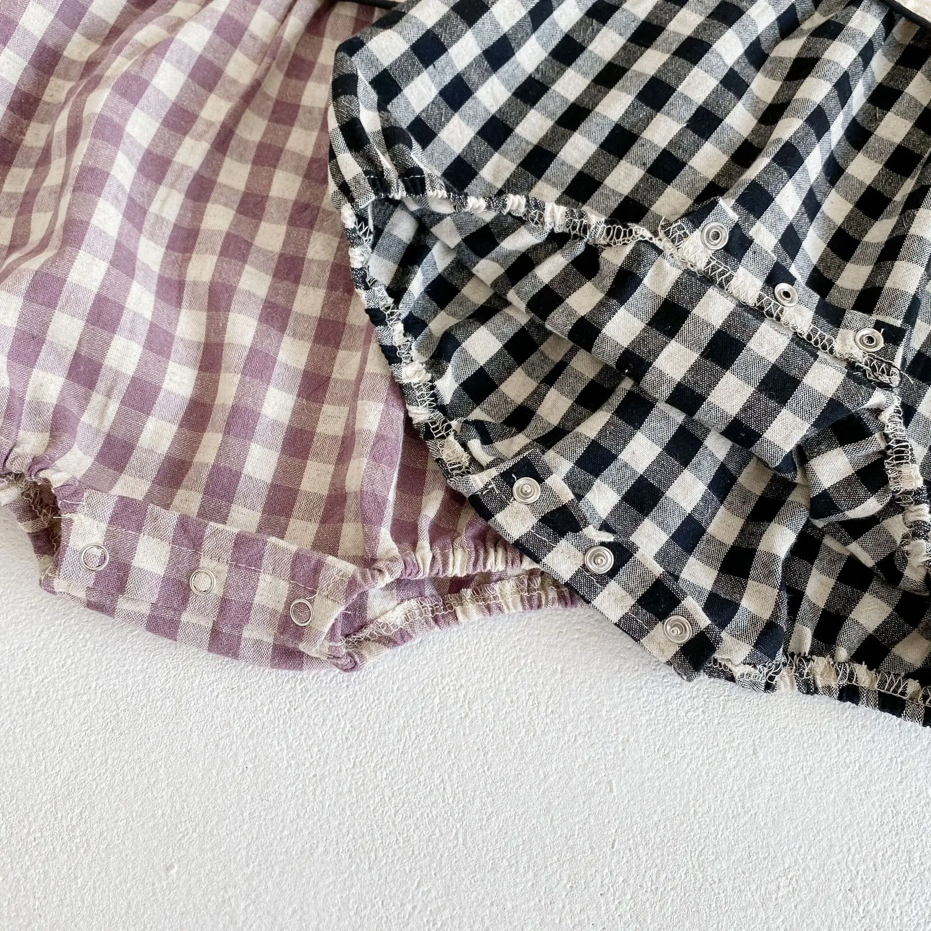 WLG Girls Romper Baby Clothes Spring Fall Purple Black Plaid Cartoon Pattern Long Sleeve Rompers Toddler Girl Casual Clothes 
WLG Girls Romper Baby Clothes Spring Fall Purple Black Plaid Cartoon Pattern Long Sleeve Rompers Toddler Girl Casual Clothes