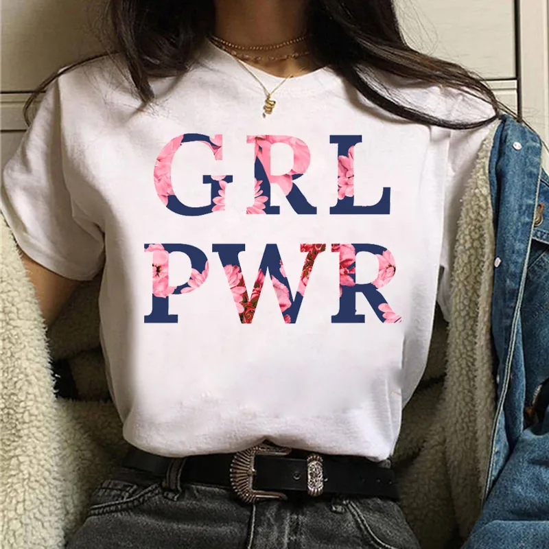 Women Feminism GRL PWR T-shirt Feminists Harajuku T Shirt Girl Power 90s Graphic Tshirt Aesthetic Tops Tees Female Women Tshirt
Women Feminism GRL PWR T-shirt Feminists Harajuku T Shirt Girl Power 90s Graphic Tshirt Aesthetic Tops Tees Female Women Tshirt