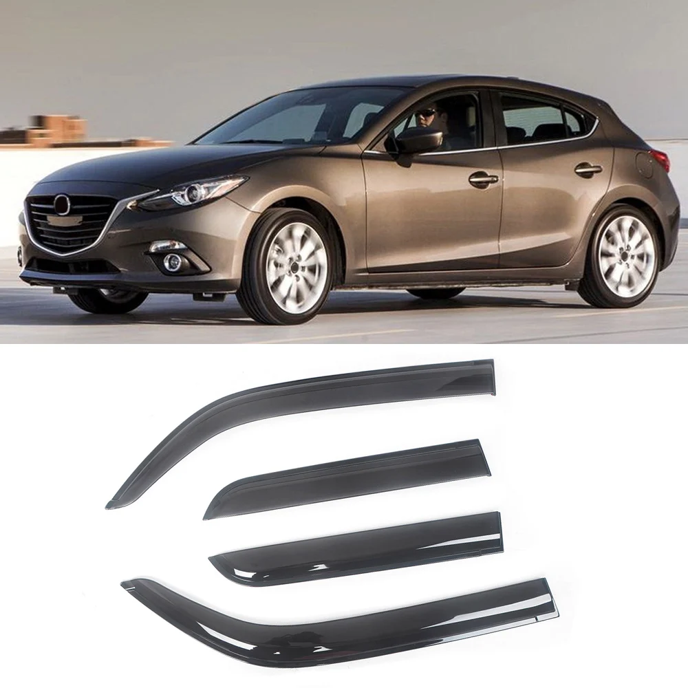 Козырек на боковое стекло автомобиля для Mazda 3 2004-2016, защита от солнца, дождя
Козырек на боковое стекло автомобиля для Mazda 3 2004-2016, защита от солнца, дождя