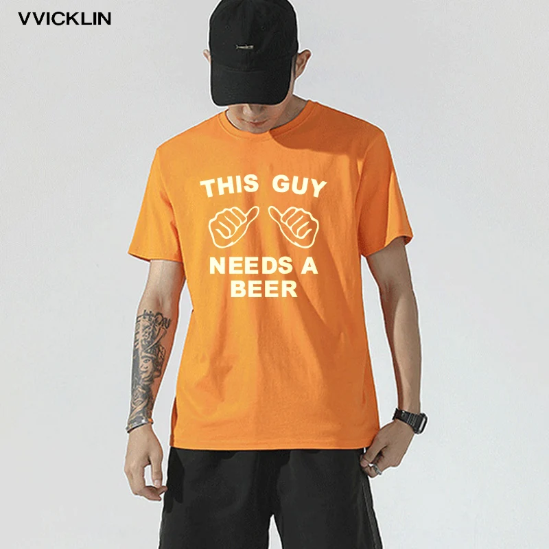 New Summer THIS GUY NEEDS A BEER T Shirt Men Funny Cotton Short Sleeve Leisure Time T-shirt Plus Size Harajuku Anime Shirt
New Summer THIS GUY NEEDS A BEER T Shirt Men Funny Cotton Short Sleeve Leisure Time T-shirt Plus Size Harajuku Anime Shirt