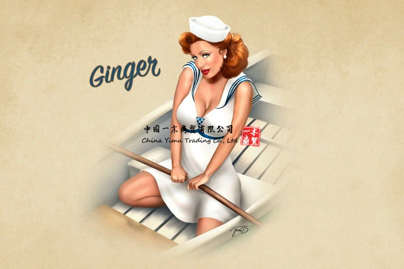 5naughty Nurse Pin Up Girl Pinup Girl Sticker Decal Cute Ginger Sailor Boat Firm Breast Sexy
5naughty Nurse Pin Up Girl Pinup Girl Sticker Decal Cute Ginger Sailor Boat Firm Breast Sexy