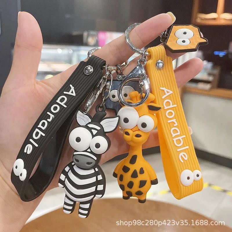 2021 New Giraffe Soft Rubber Key Chain Pendant Cartoon Cute Creative Doll Key Chain Bag Car Ornaments
2021 New Giraffe Soft Rubber Key Chain Pendant Cartoon Cute Creative Doll Key Chain Bag Car Ornaments