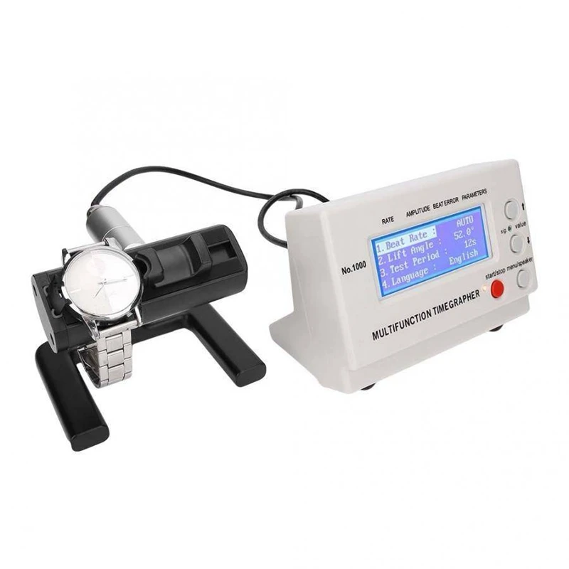 No.1000 Timegrapher Mechanical Watch Movement Detector Tool Timegrapher 1000 Watch Tool for Watchmaker Repairing US Plug
No.1000 Timegrapher Mechanical Watch Movement Detector Tool Timegrapher 1000 Watch Tool for Watchmaker Repairing US Plug