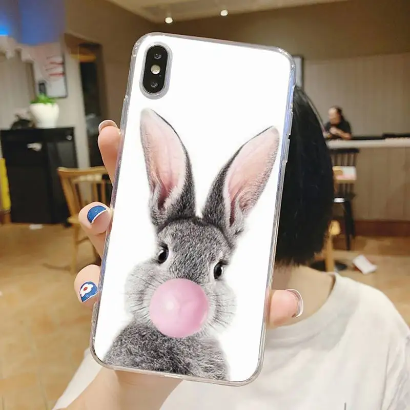 Lovely rabbit animal Phone Case Transparent for iPhone 6 7 8 11 12 s mini pro X XS XR MAX Plus
Lovely rabbit animal Phone Case Transparent for iPhone 6 7 8 11 12 s mini pro X XS XR MAX Plus