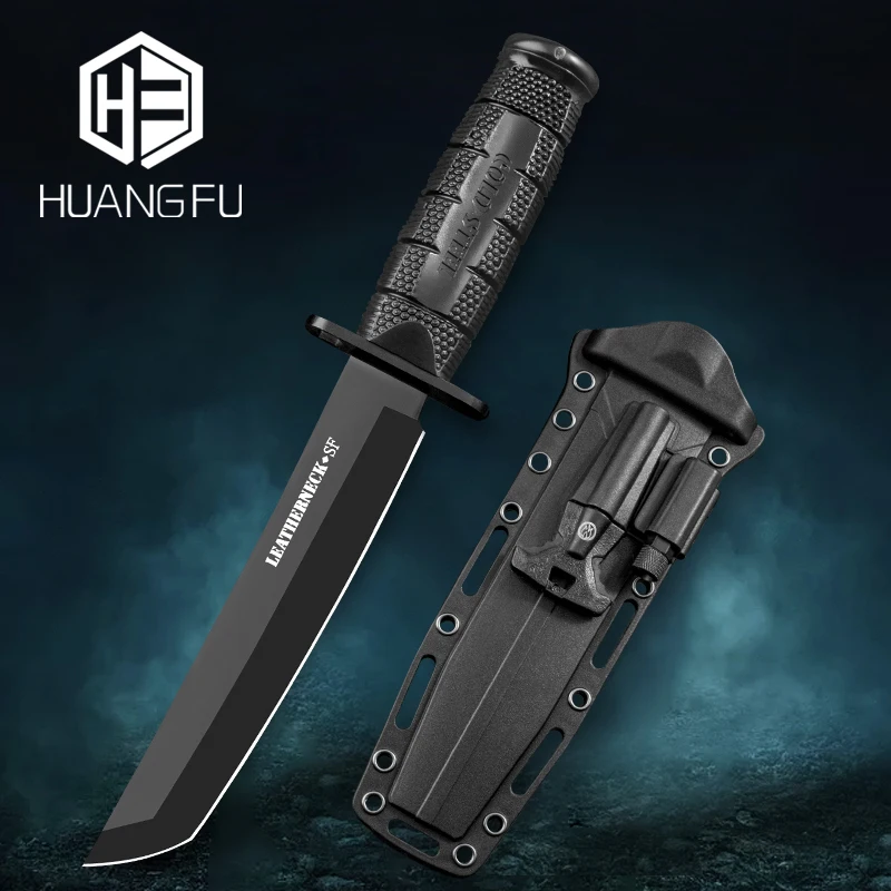 Высококачественный Стальной тактический нож HUANGFU, нож с фиксированным клинком, спасательный инструмент, охотничий нож, боевое снаряжение д...
Высококачественный Стальной тактический нож HUANGFU, нож с фиксированным клинком, спасательный инструмент, охотничий нож, боевое снаряжение д...