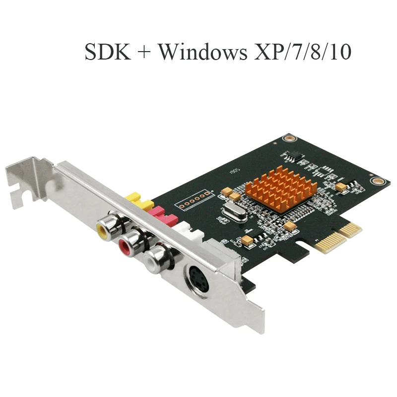 LX725 SD 768x576 Карта видеозахвата с SDK DV Камера ТВ магнитное поле лента конвертер PCI E