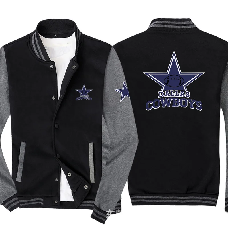 Новая модная мужская бейсбольная куртка для COWBOYS, спортивная одежда, повседневный свитшот, унисекс униформа в стиле хип-хоп Харадзюку, карди...
Новая модная мужская бейсбольная куртка для COWBOYS, спортивная одежда, повседневный свитшот, унисекс униформа в стиле хип-хоп Харадзюку, карди...