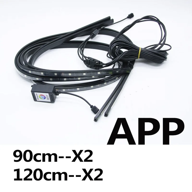 Car Underglow Light Flexible Strip LED Underbody Lights Remote /APP Control Car Led Neon Light RGB Decorative Atmosphere Lamp
Car Underglow Light Flexible Strip LED Underbody Lights Remote /APP Control Car Led Neon Light RGB Decorative Atmosphere Lamp