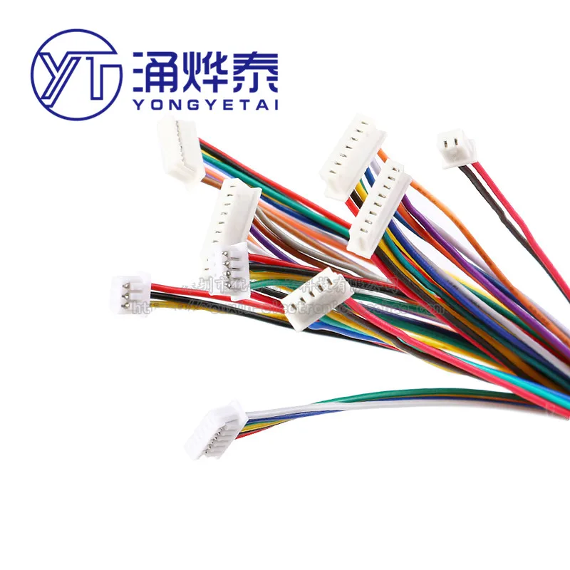 

YYT 10PCS 1.25MM 2P single-head wire double-head wire 15cm 150MM terminal wire electronic wire 3P 4P 5P 6P 7P 8P 9P 10P 12P