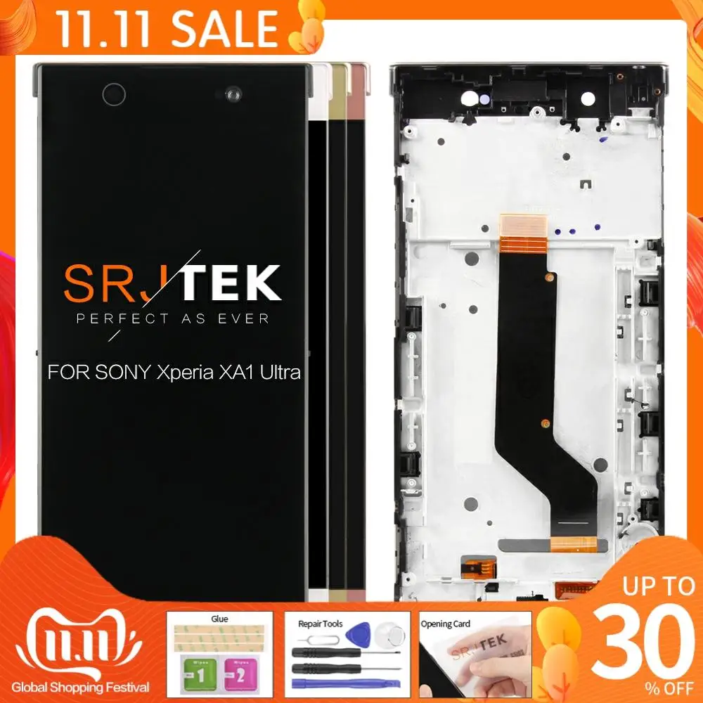 6.0'' Original Full HD 1080p LCD For Sony Xperia XA1 Ultra Display Touch Screen Digitizer For SONY Xperia C7 XA1 Ultra LCD
6.0'' Original Full HD 1080p LCD For Sony Xperia XA1 Ultra Display Touch Screen Digitizer For SONY Xperia C7 XA1 Ultra LCD
