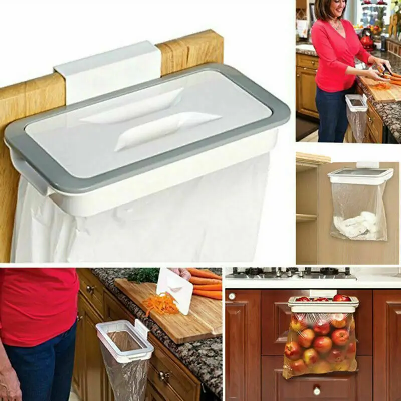 Hanger Towel-Rack Storage Rack-Style Cupboard Kitchen-Tools Garbage-Bags Door Trash Cabinet 2019 | Дом и сад