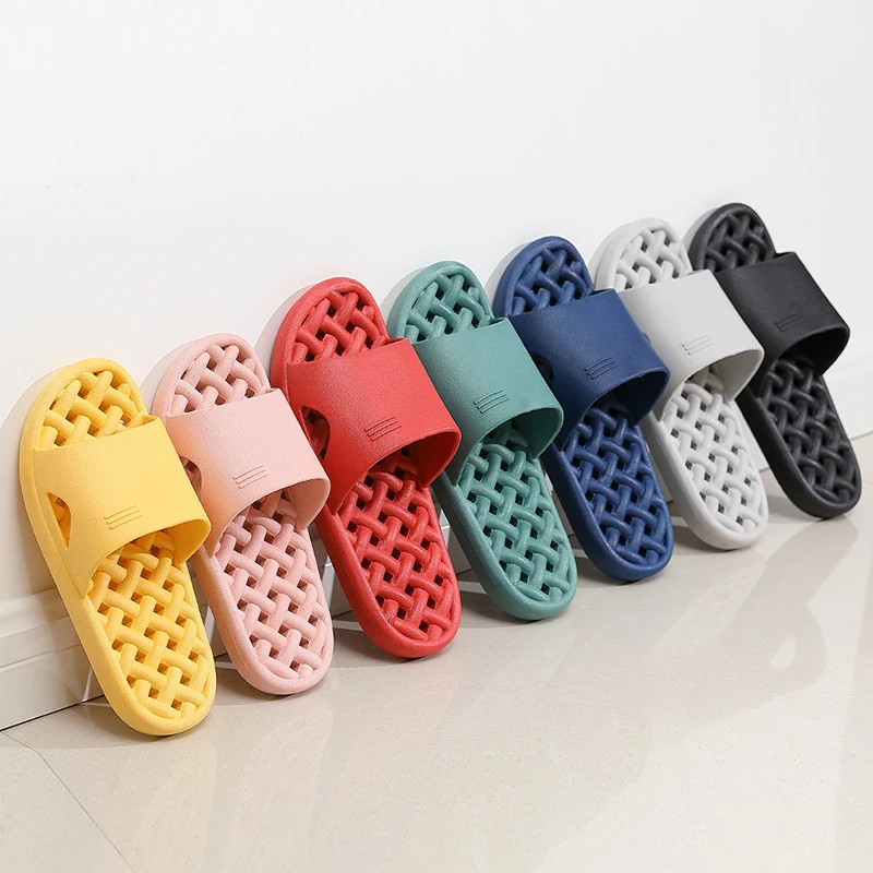 Leaking Slippers Women Bathroom Indoor Home Slippers Non-slip Soft Flip Flops Summer Beach Sandals Flat Couple Shoes Men Slides
Leaking Slippers Women Bathroom Indoor Home Slippers Non-slip Soft Flip Flops Summer Beach Sandals Flat Couple Shoes Men Slides