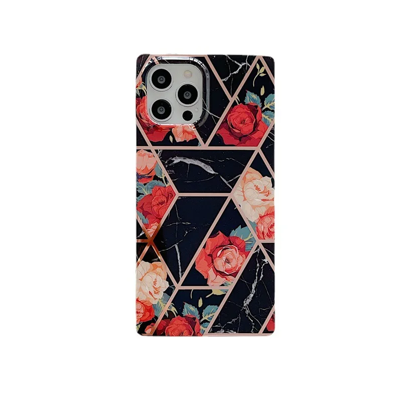 Retro Electroplated Marble Phone Case For iPhone 12 11 Pro Max XR X XS Max 7 8 plus Case Soft Geometric flower Phone Back Cover
Retro Electroplated Marble Phone Case For iPhone 12 11 Pro Max XR X XS Max 7 8 plus Case Soft Geometric flower Phone Back Cover