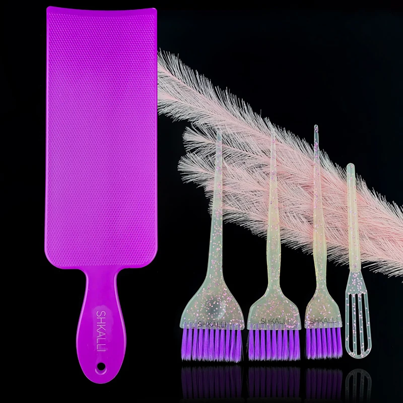 Hair Board Hair Tint Dyeing Highlighting Board Hairdressing Professional Pick Color Balayage Board Tool brush set
Hair Board Hair Tint Dyeing Highlighting Board Hairdressing Professional Pick Color Balayage Board Tool brush set