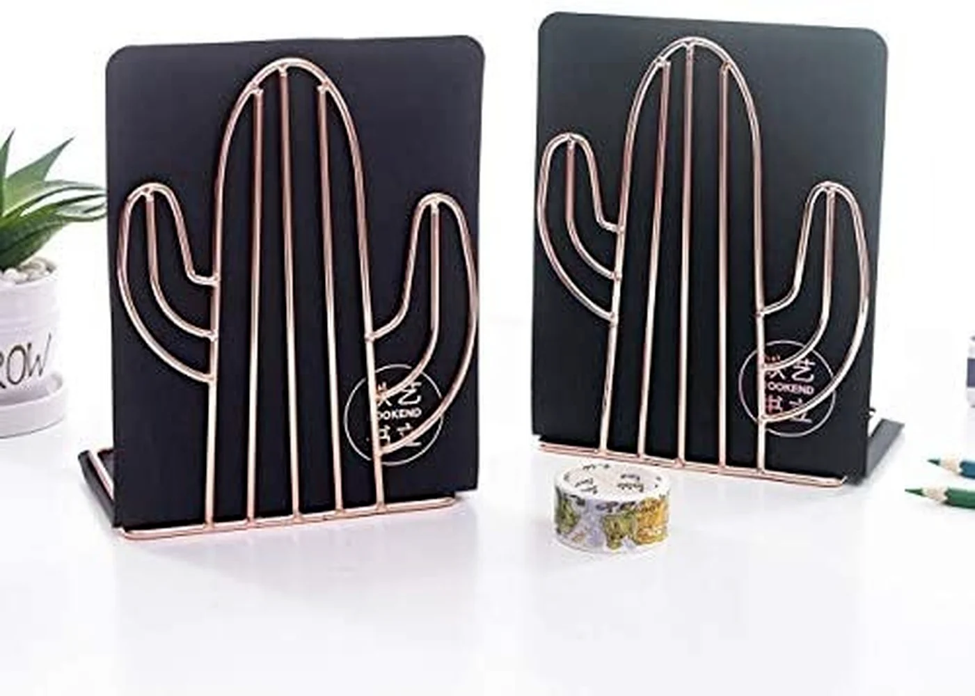 TPST Bookends Heavy Duty Metal Book Ends Decorative Cactus Bookend Bookshelf Decor for Office Library School Book Display
TPST Bookends Heavy Duty Metal Book Ends Decorative Cactus Bookend Bookshelf Decor for Office Library School Book Display