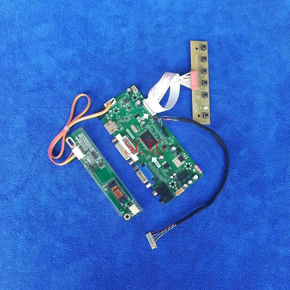 Kit Fit HSD150PX11/HT15X33/TX38D85VC1CAB HDMI-compatible DVI VGA M.NT68676 Controller Board 20-Pin LVDS 1CCFL LCD Panel 1024*768
Kit Fit HSD150PX11/HT15X33/TX38D85VC1CAB HDMI-compatible DVI VGA M.NT68676 Controller Board 20-Pin LVDS 1CCFL LCD Panel 1024*768