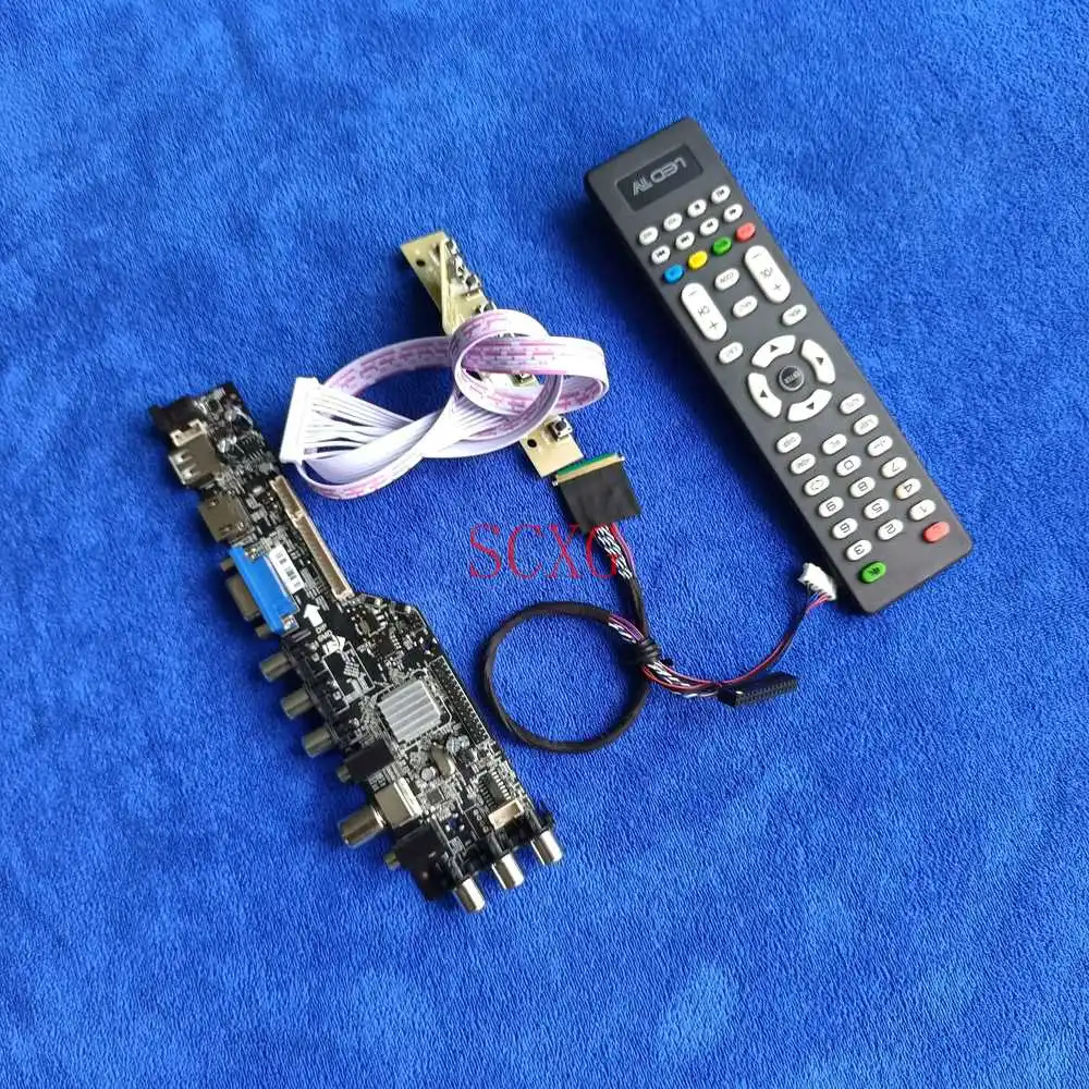 Display drive card HDMI-compatible DVB VGA USB AV LVDS 40-Pin 1366*768 Kit For B116XAN03.0/B116XTN02.0/B116XTN04.0 Digital WLED
Display drive card HDMI-compatible DVB VGA USB AV LVDS 40-Pin 1366*768 Kit For B116XAN03.0/B116XTN02.0/B116XTN04.0 Digital WLED