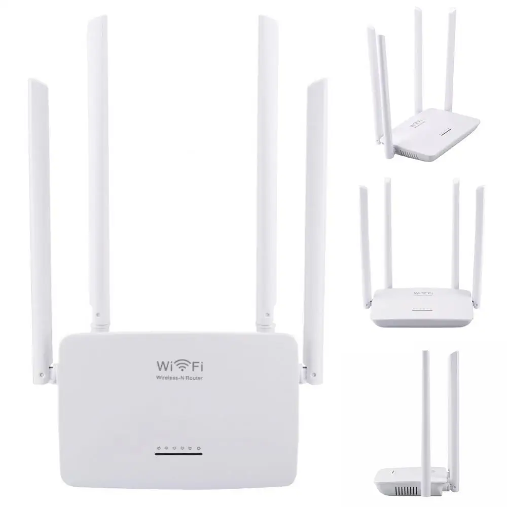 30% скидка 2,4G 300 Мбит/с 4 антенны беспроводной Wi-Fi мощный сигнал маршрутизатор усилитель для домашнего использования
30% скидка 2,4G 300 Мбит/с 4 антенны беспроводной Wi-Fi мощный сигнал маршрутизатор усилитель для домашнего использования