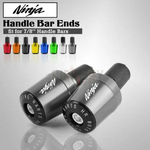 Motorcycle CNC 7/8'' 22MM Handlebar Handle Bar End Grips Cap Weight Plugs Silder For KAWASAKI NINJA 250 NINJ300 NINJA400 Z400
Motorcycle CNC 7/8'' 22MM Handlebar Handle Bar End Grips Cap Weight Plugs Silder For KAWASAKI NINJA 250 NINJ300 NINJA400 Z400