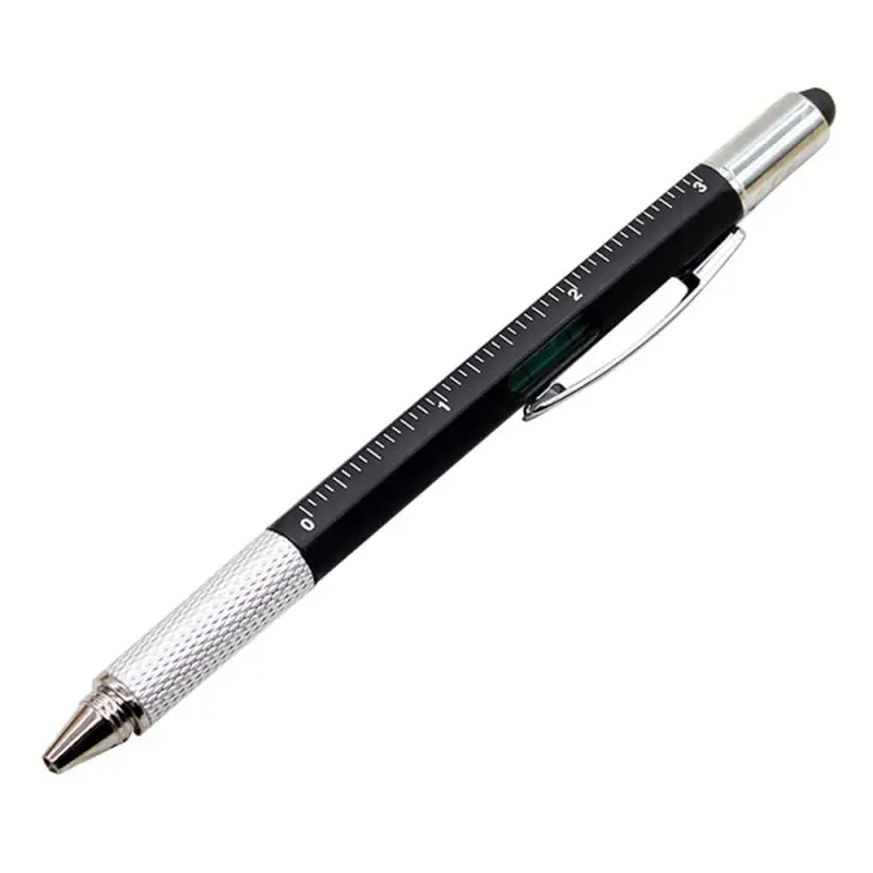 1pc 8 Color Creative Multi-function Ballpoint Pen Level Gauge Scale Screwdriver Tool Touch Capacitor Pen Office Supplies
1pc 8 Color Creative Multi-function Ballpoint Pen Level Gauge Scale Screwdriver Tool Touch Capacitor Pen Office Supplies