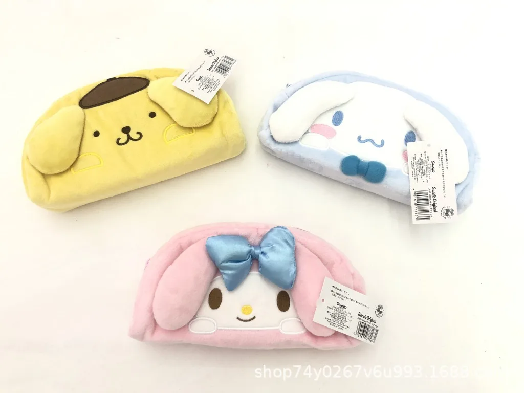 22Cm Kawaii Sanrio My Melody Cinnamoroll Kuromi Cosmetic Bag Plush Stuffed Toy Doll Cute Large-Capacity Cosmetic Bag Gift Toy
22Cm Kawaii Sanrio My Melody Cinnamoroll Kuromi Cosmetic Bag Plush Stuffed Toy Doll Cute Large-Capacity Cosmetic Bag Gift Toy