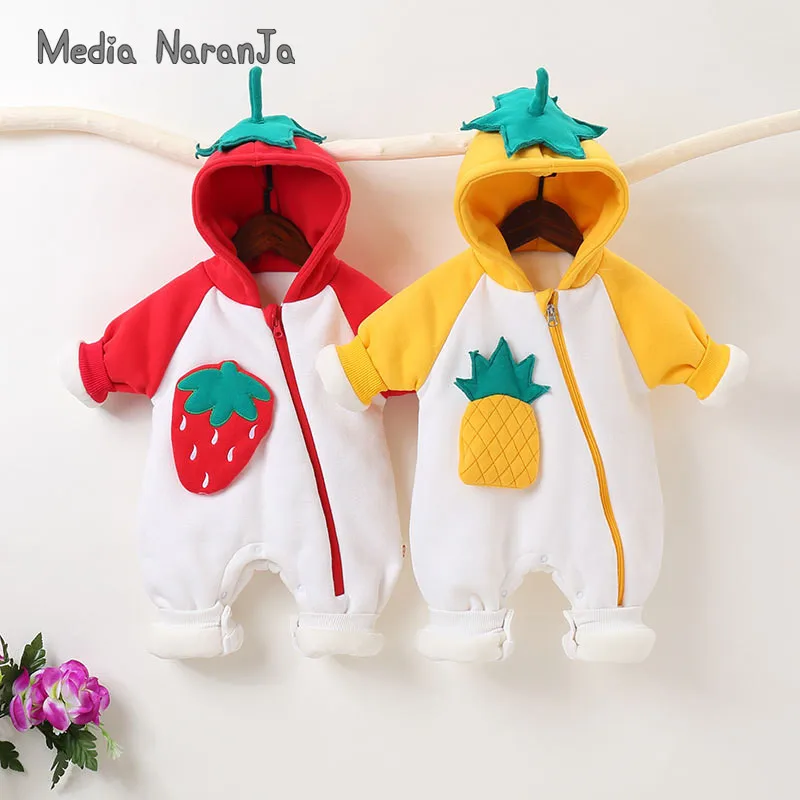 Baby clothes onesies autumn infant toddler twins girl zipper fruit strawberry pineapple romper warm super cute winter outfit
Baby clothes onesies autumn infant toddler twins girl zipper fruit strawberry pineapple romper warm super cute winter outfit