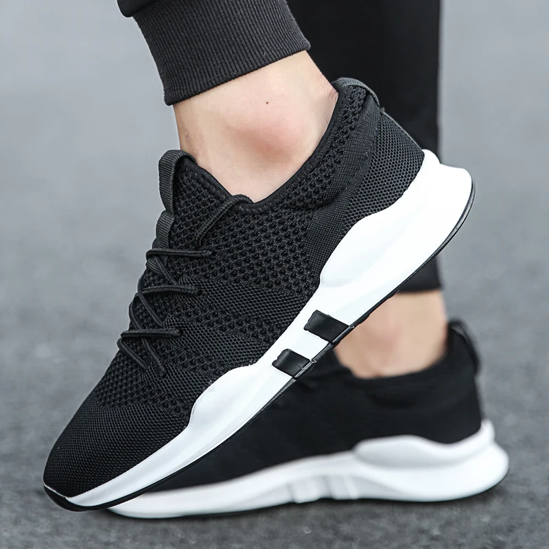 New mesh men's shoes, men's light and comfortable, sports and leisure trend, all-match simple running shoes with laces
New mesh men's shoes, men's light and comfortable, sports and leisure trend, all-match simple running shoes with laces