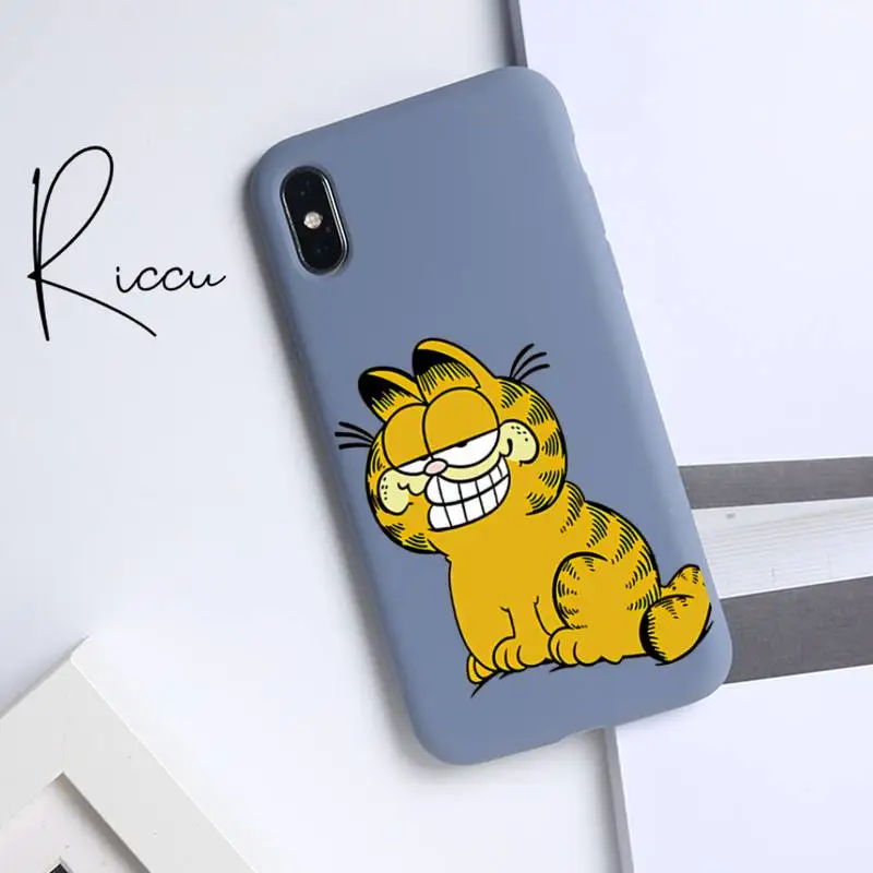 Cute Cartoon Anime Garfield Phone Case For IPhone 8 7 6 6S Plus X SE 2020 XR 11 12 Pro Mini Pro XS MAX Candy Green Silicone Case
Cute Cartoon Anime Garfield Phone Case For IPhone 8 7 6 6S Plus X SE 2020 XR 11 12 Pro Mini Pro XS MAX Candy Green Silicone Case