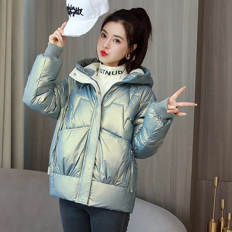 Beardon Fashion Women Winter Jacket Parkas Youth Glossy Hooded Short Jacket Coat Women Winter Casual Warm Outwear 2021 New
Beardon Fashion Women Winter Jacket Parkas Youth Glossy Hooded Short Jacket Coat Women Winter Casual Warm Outwear 2021 New