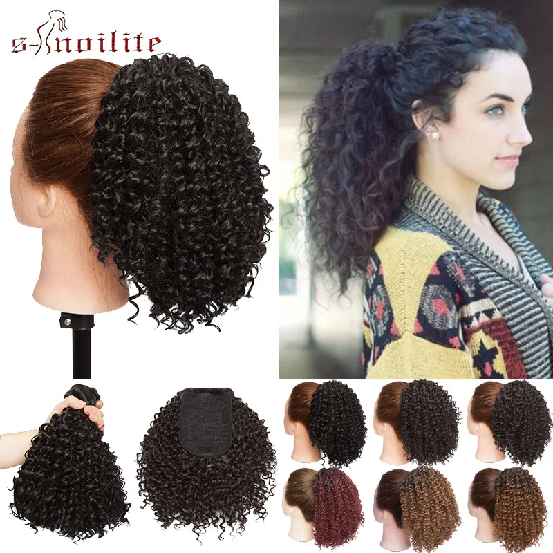 BENEHAIR Drawstring Puff Afro Kinky Curly Ponytail Short Wrap Synthetic Clip in Ponytail Fake Hair Extension African American
BENEHAIR Drawstring Puff Afro Kinky Curly Ponytail Short Wrap Synthetic Clip in Ponytail Fake Hair Extension African American