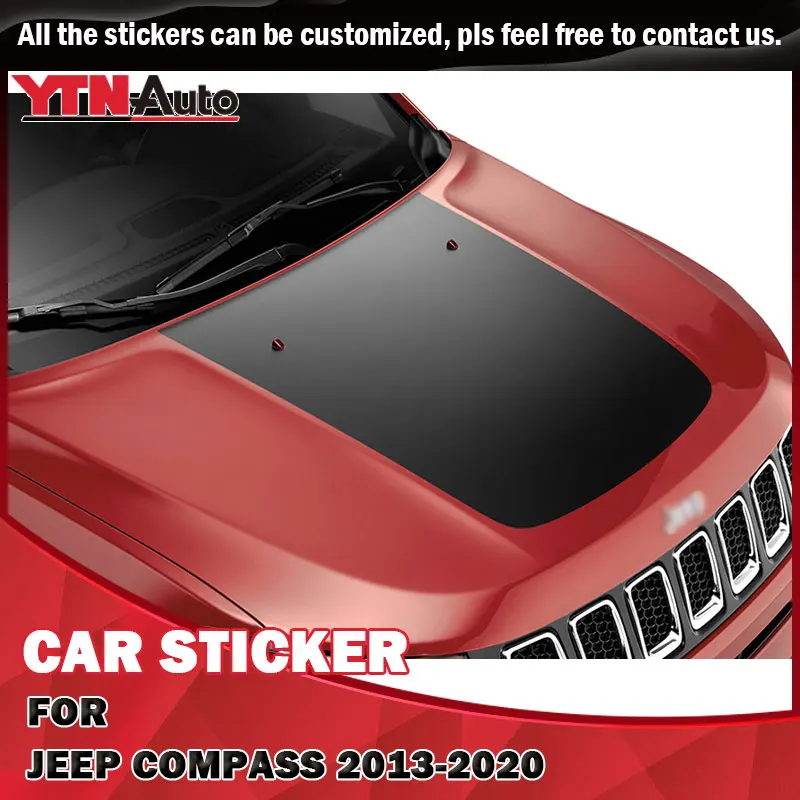 Bonnet Hood Scoop Car Stickers Simplicity Stripe Graphic Vinyl Decals For Jeep Compass 2013 2014 2015 2016 2017 2018 2019 2020
Bonnet Hood Scoop Car Stickers Simplicity Stripe Graphic Vinyl Decals For Jeep Compass 2013 2014 2015 2016 2017 2018 2019 2020
