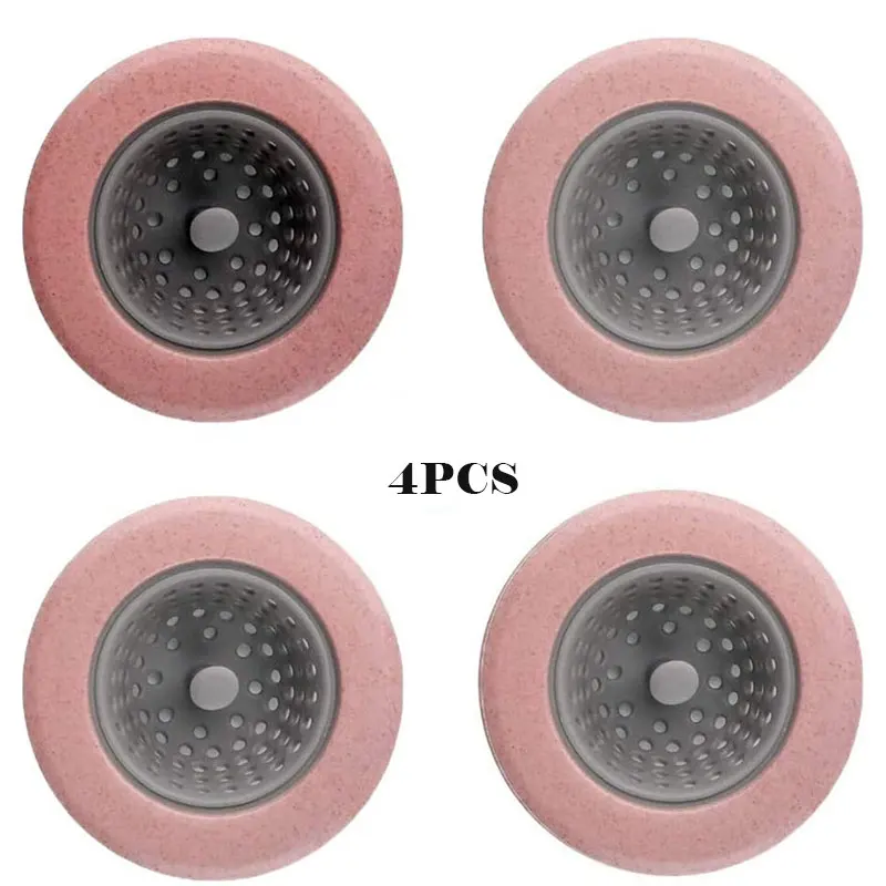 Anti Clog Flexible Sink Strainer 4 Pcs Kitchen Basket Catcher 4.3 Inch Wide Rim Perfect for Most Sink Drains VJ-Drop 
Anti Clog Flexible Sink Strainer 4 Pcs Kitchen Basket Catcher 4.3 Inch Wide Rim Perfect for Most Sink Drains VJ-Drop