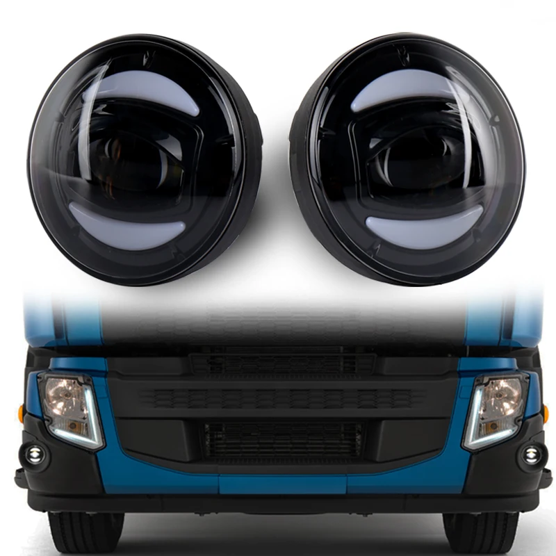 888-5399 Fog Lamp Assembly Front Fog Light 84722420 with White Halo DRL For Mack-CXU 2018-08 Volvo-VNM 2018-04 Volvo-Truck
888-5399 Fog Lamp Assembly Front Fog Light 84722420 with White Halo DRL For Mack-CXU 2018-08 Volvo-VNM 2018-04 Volvo-Truck