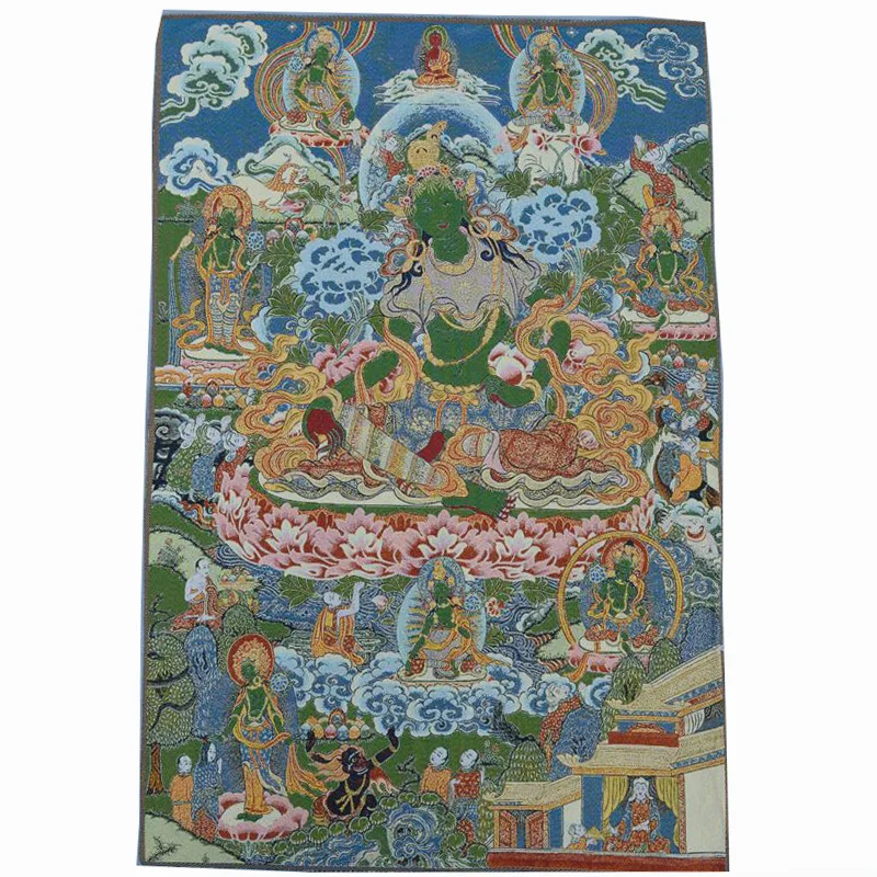 Tibet Wall Rug Tapestry Green Tara Buddha Mural Wall Hanging Home Decor Buddhism Blanket
Tibet Wall Rug Tapestry Green Tara Buddha Mural Wall Hanging Home Decor Buddhism Blanket