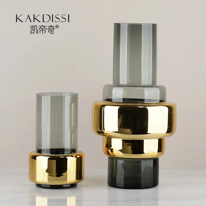 Light luxury, simple waist, electroplated gold floor, hydroponic vase, gray Nordic transparent indoor living room soft
Light luxury, simple waist, electroplated gold floor, hydroponic vase, gray Nordic transparent indoor living room soft