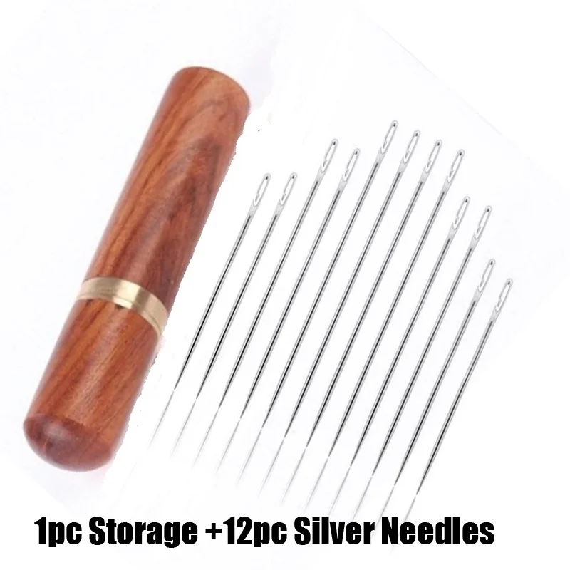 Household Sewing 12 Pcs Blind Needle Elderly Needle-side Hole Hand Stainless Steel Needle Threading Apparel Automatic Sewing
Household Sewing 12 Pcs Blind Needle Elderly Needle-side Hole Hand Stainless Steel Needle Threading Apparel Automatic Sewing