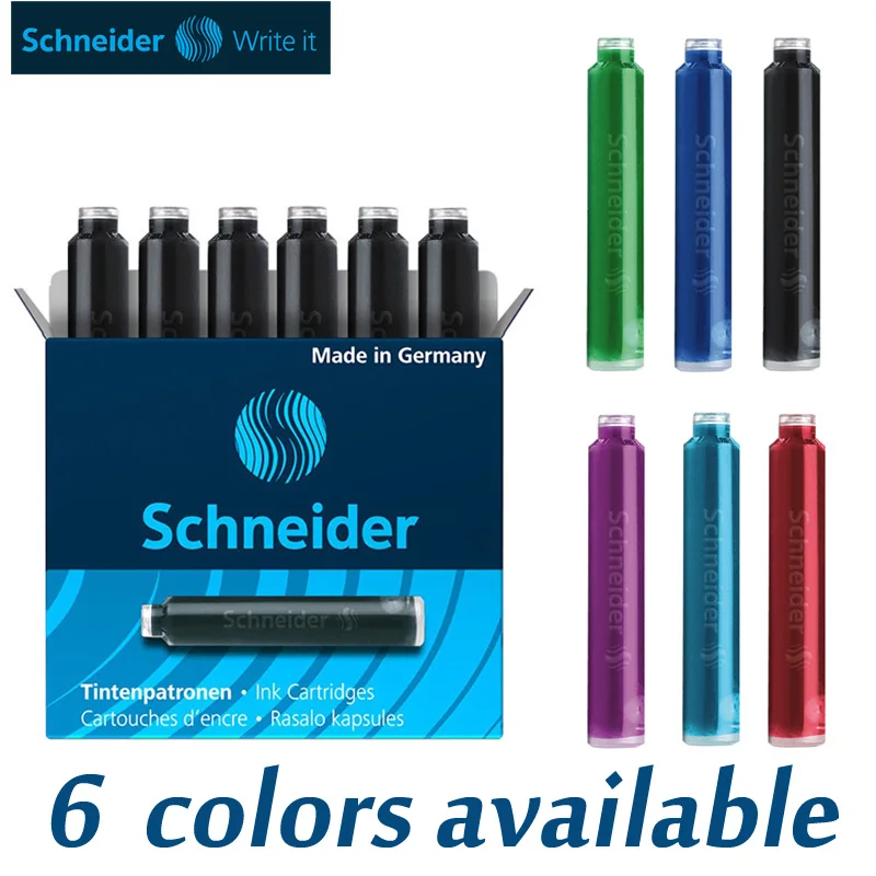 Чернильные картриджи schneider европейского стандарта Pelikan Rotring STAEDTLER jinhao caligraphic picasso Universal
Чернильные картриджи schneider европейского стандарта Pelikan Rotring STAEDTLER jinhao caligraphic picasso Universal