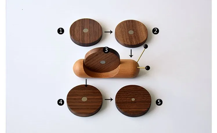 Wooden Snail Coasters Cute Creative 4pcs Round Placemats with Magnet Home Desktop Decoration Tea Cup/Mug Coaster
Wooden Snail Coasters Cute Creative 4pcs Round Placemats with Magnet Home Desktop Decoration Tea Cup/Mug Coaster