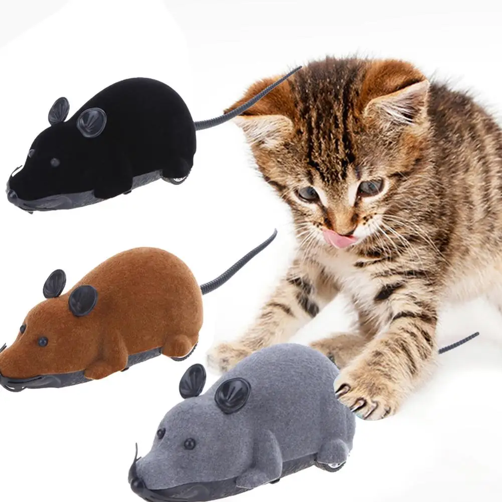 NEW Cats Toy Wireless Remote Control RC Electronic Mouse Toy Cat Puppy Funny Children Toy Novelty Animal Toy #WO
NEW Cats Toy Wireless Remote Control RC Electronic Mouse Toy Cat Puppy Funny Children Toy Novelty Animal Toy #WO