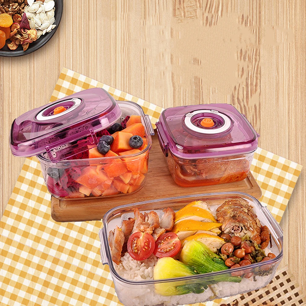 Vacuum Preservation Box And Moisture-Proof Containe Refrigerated Microwave Airtight Container
Vacuum Preservation Box And Moisture-Proof Containe Refrigerated Microwave Airtight Container
