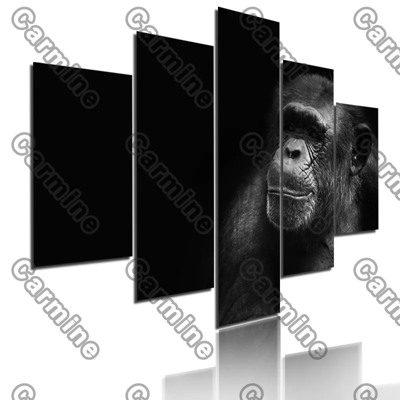 Poster Chimpanzee Face Animal Canvas Painting 5Pcs Posters Painting Wall Art Decoration for Living Room and Bedroom Frameless
Poster Chimpanzee Face Animal Canvas Painting 5Pcs Posters Painting Wall Art Decoration for Living Room and Bedroom Frameless