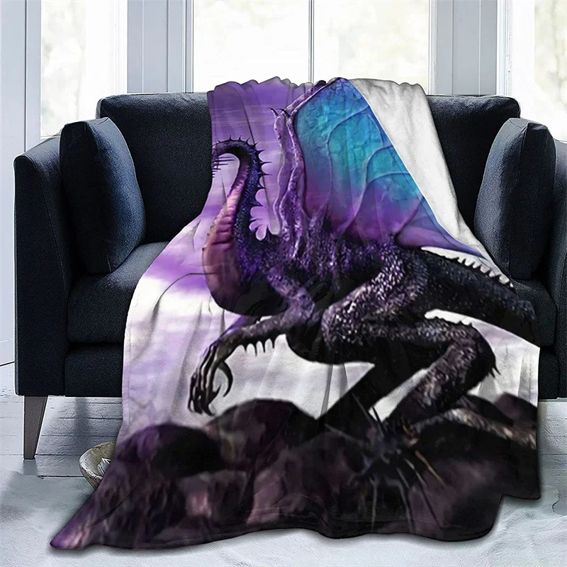 Одеяло с 3D-принтом «Purple Dragon Navajo Cubre» 
Одеяло с 3D-принтом «Purple Dragon Navajo Cubre»