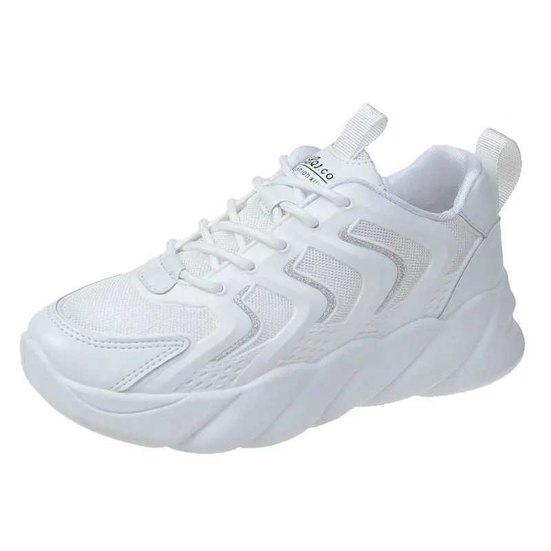 Daddy Shoes for Women 2021 New Arrival Sports Shoes Women Height Students Breathable White Shoes Platform Sneakers Zapatos Mujer
Daddy Shoes for Women 2021 New Arrival Sports Shoes Women Height Students Breathable White Shoes Platform Sneakers Zapatos Mujer