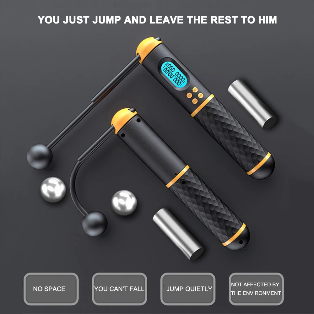Weighted Jump Rope Home Training Gym Rope Pulley Portable Equipment Tools Steel Wire Skipping Rope Heavy Ejercicio Weight Loss
Weighted Jump Rope Home Training Gym Rope Pulley Portable Equipment Tools Steel Wire Skipping Rope Heavy Ejercicio Weight Loss