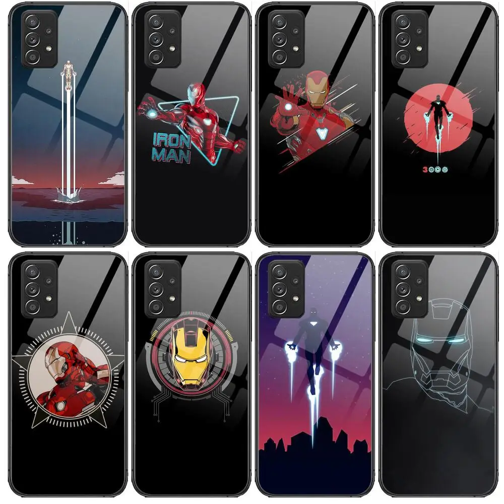 Iron Man Tempered Glass Case Phone For Samsung Galaxy A51 A71 A60 A70S A70 A80 A21S A41 A20E A50 A30S 5g A32 A40S A20S plus
Iron Man Tempered Glass Case Phone For Samsung Galaxy A51 A71 A60 A70S A70 A80 A21S A41 A20E A50 A30S 5g A32 A40S A20S plus
