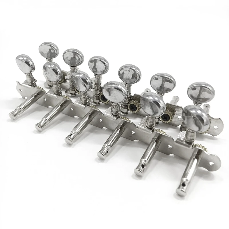 6L 6R Tuning Pegs Tuners Machine Heads String Tuning Pegs for 12 String Acoustic Guitar Accessory Part Silver
6L 6R Tuning Pegs Tuners Machine Heads String Tuning Pegs for 12 String Acoustic Guitar Accessory Part Silver