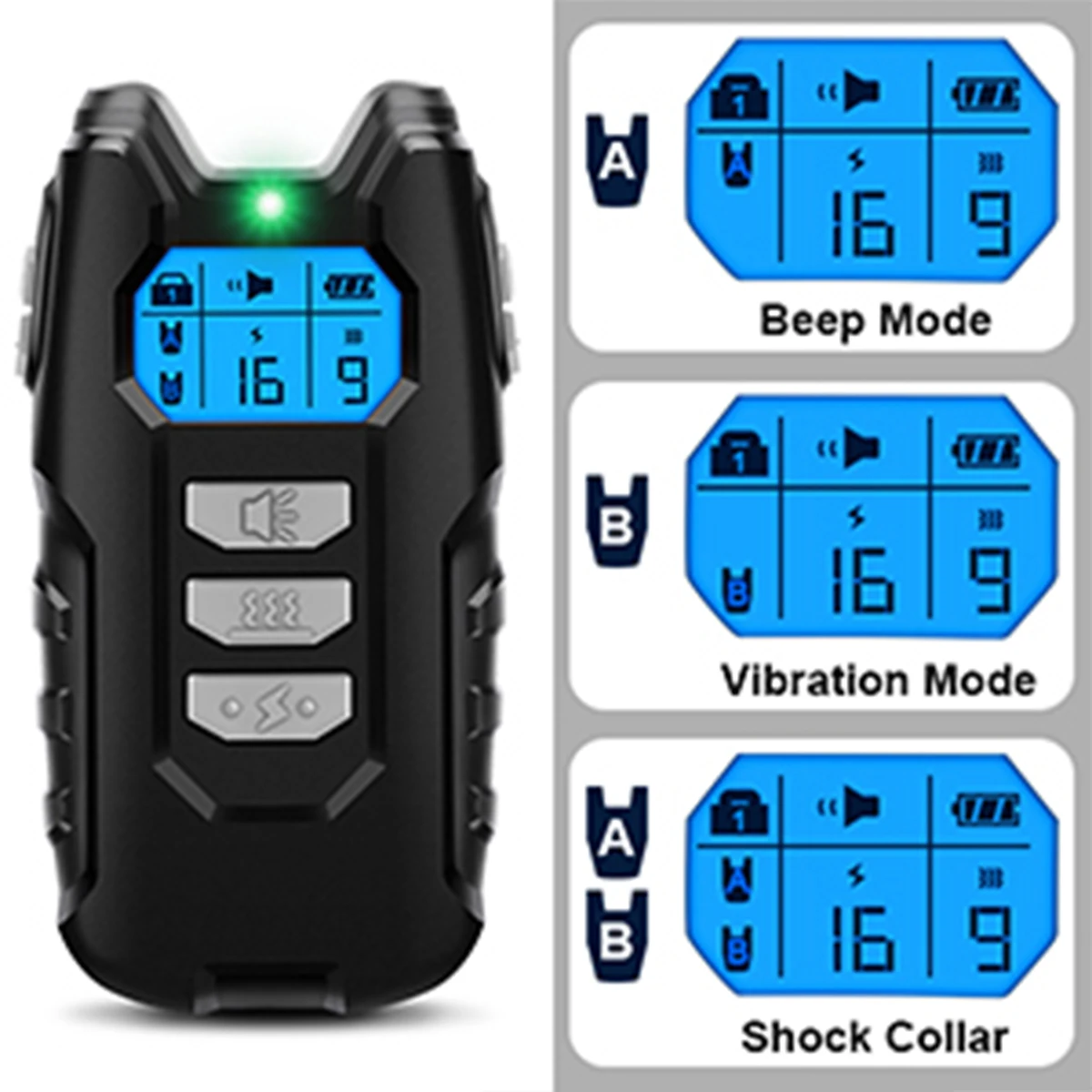 800m Electric Dog Training Collar Waterproof UBS Pet Remote Control Vibration Anti-Bark With LCD Display Fits All Sizes Dogs 
800m Electric Dog Training Collar Waterproof UBS Pet Remote Control Vibration Anti-Bark With LCD Display Fits All Sizes Dogs